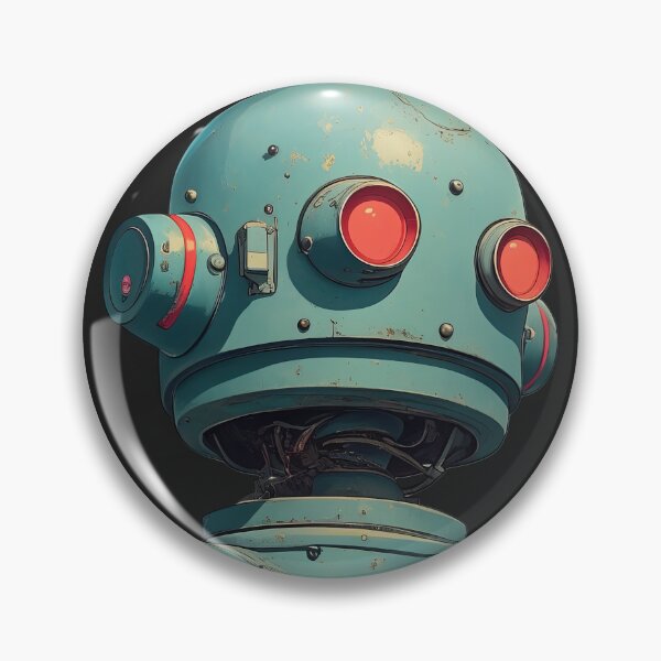 Item preview, Robot face designed and sold by obstinator.