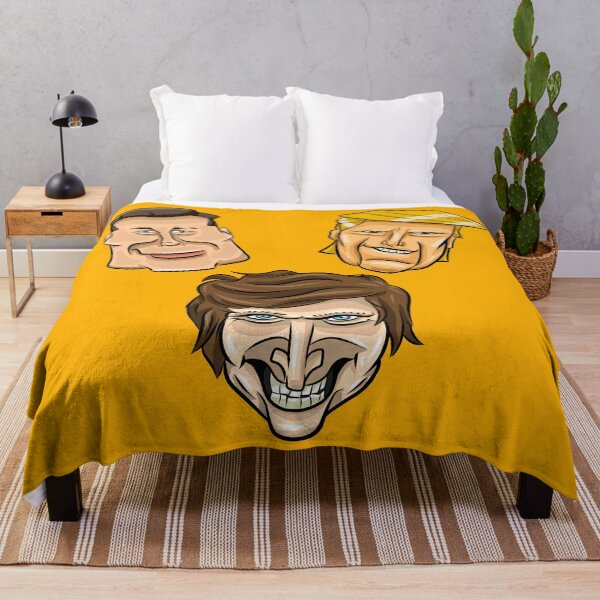Item preview, Elon Musk, Javier Milei and Donald Trump - Trinidad Caricaturesca designed and sold by MechanicalART.