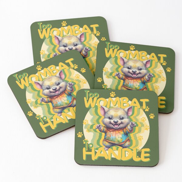Item preview, Too Wombat to Handle designed and sold by pUNKnown.