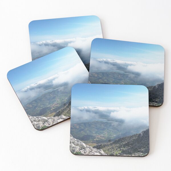 Item preview, Serene Mountain Lake Landscape Photography designed and sold by Zakrytos ★★★★★.
