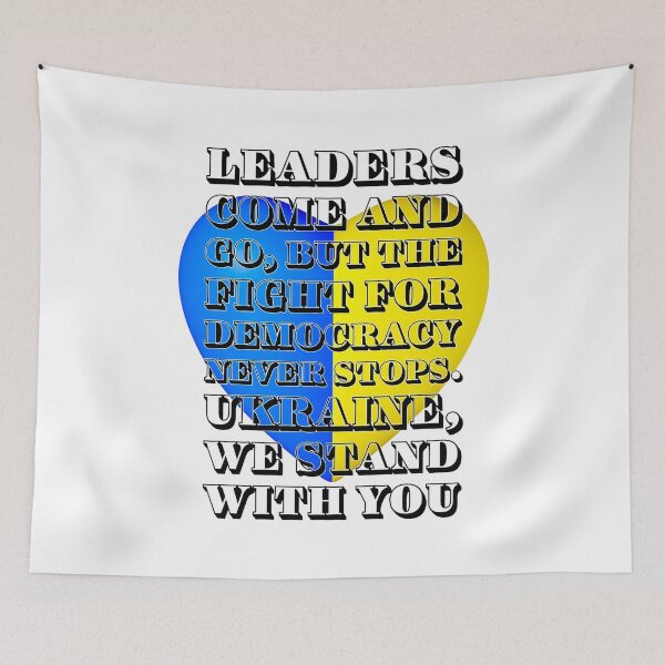 Item preview, Support and stand with Ukraine. Slava Ukraini designed and sold by Drone-tees.