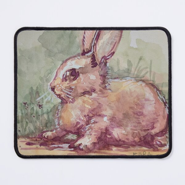 Item preview, Watercolor Bunny designed and sold by Kara Draws.