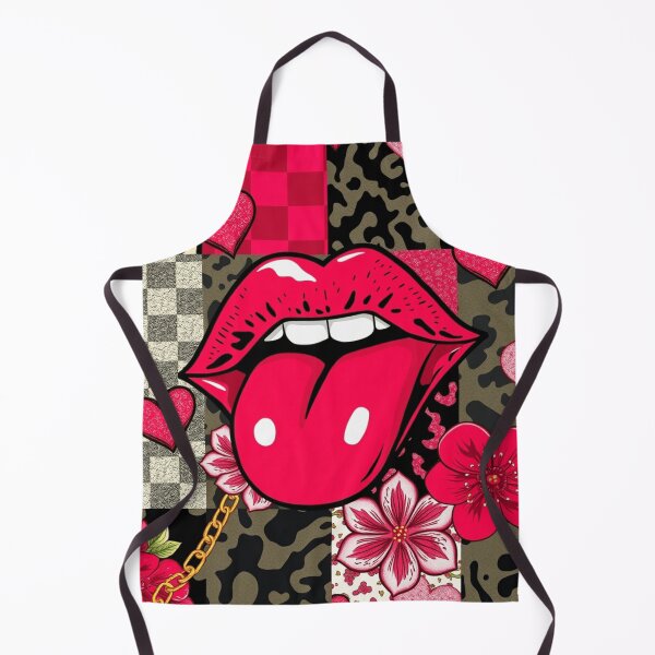 Item preview, Lips Patchwork designed and sold by Roxburylane.