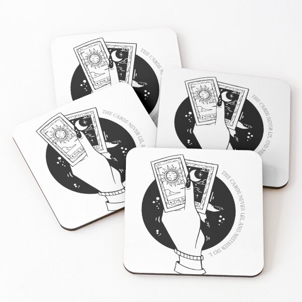 Item preview, tarot cards never lie designed and sold by CraftyChickpea.