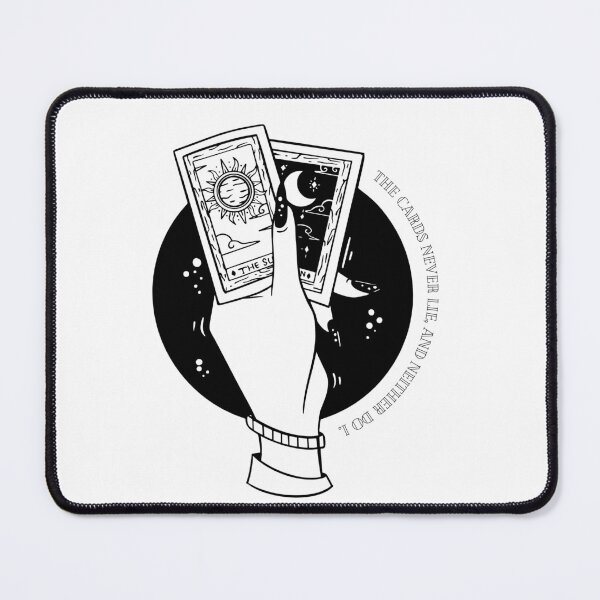 Item preview, tarot cards never lie designed and sold by CraftyChickpea.