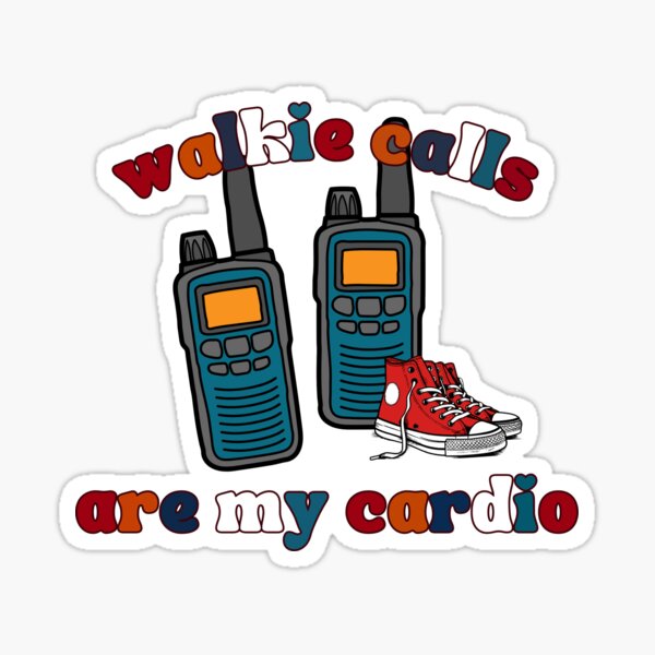 Item preview, Walkie Calls Are My Cardio designed and sold by Alberto Dominguez.