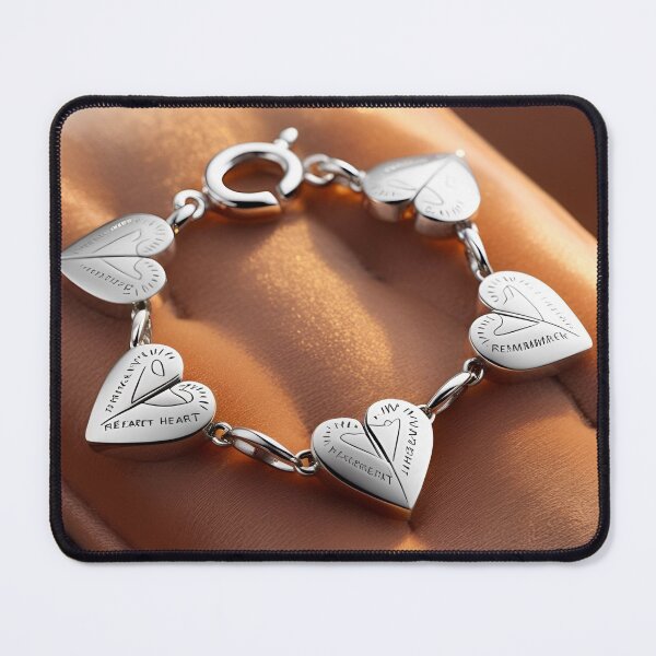 Item preview, Bracelet of all broken hearts designed and sold by di-Vera-Rosati.