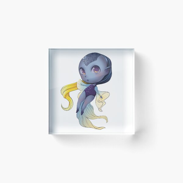 Artikelvorschau, Fische Chibi Anime Süßes Mädchen solo entworfen und verkauft von Vapishop.