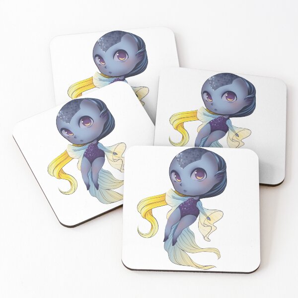 Item preview, Pisces Chibi Anime Cute Girl solo designed and sold by Vapishop.