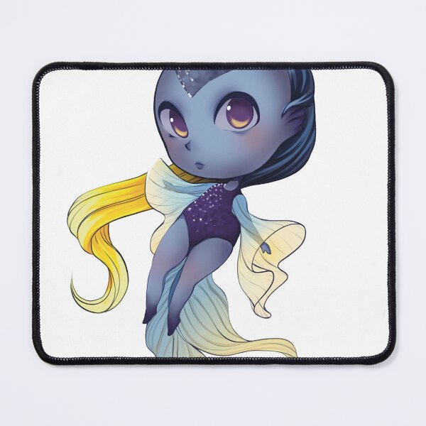 Item preview, Pisces Chibi Anime Cute Girl solo designed and sold by Vapishop.