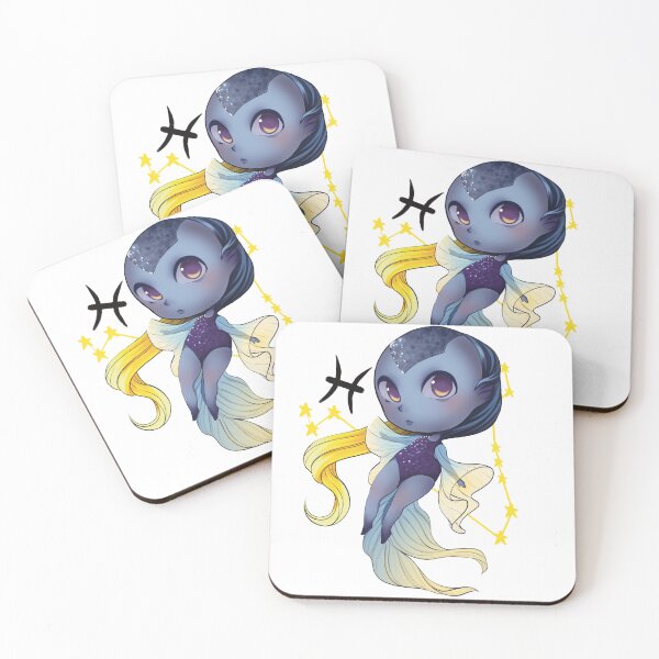 Artikelvorschau, Fische Chibi Anime Süßes Mädchen entworfen und verkauft von Vapishop.