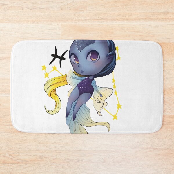 Artikelvorschau, Fische Chibi Anime Süßes Mädchen entworfen und verkauft von Vapishop.