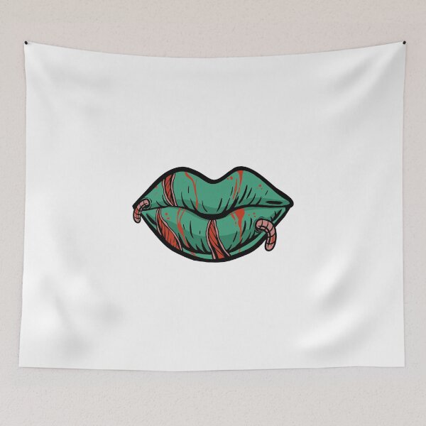 Item preview, Nightmare Lips: Maggots and Green Blood designed and sold by Polarisofficial.