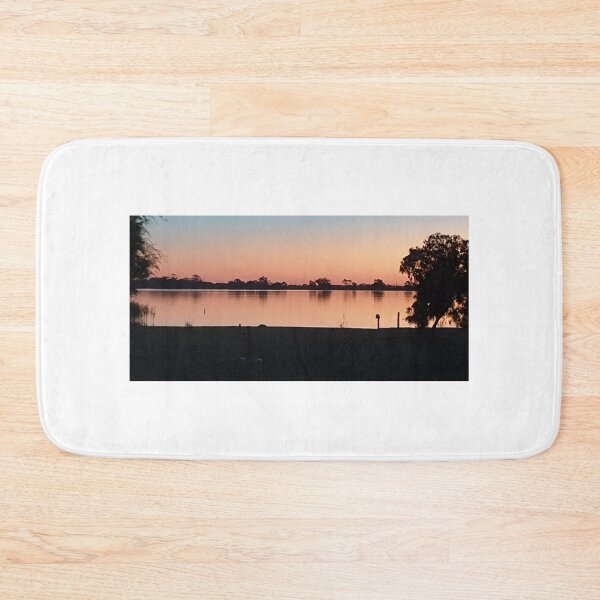 Item preview, Golden Sunset Kangaroo Lake Victoria Australia  designed and sold by WhoRayShirts.