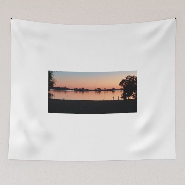 Item preview, Golden Sunset Kangaroo Lake Victoria Australia  designed and sold by WhoRayShirts.