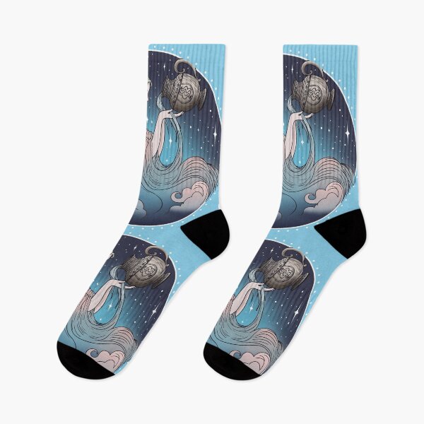 Item preview, Celestia the Aquarius - Sky Blue designed and sold by MaryAura.