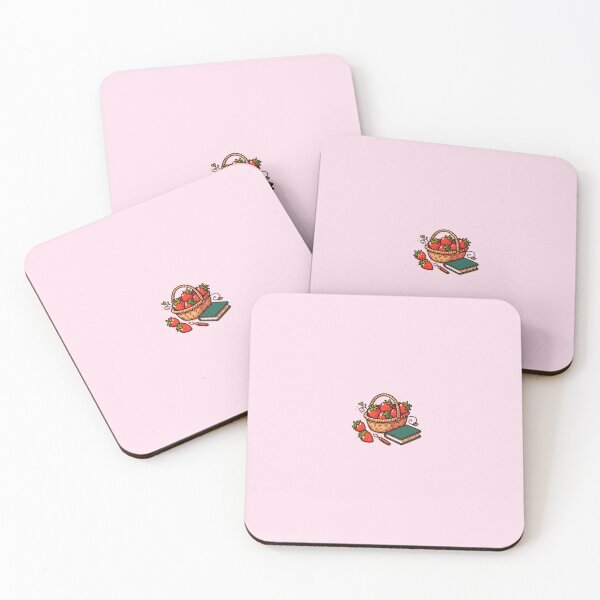 Item preview, Cottagecore Summer Bookish Strawberry Sticker designed and sold by needfulthingsco.