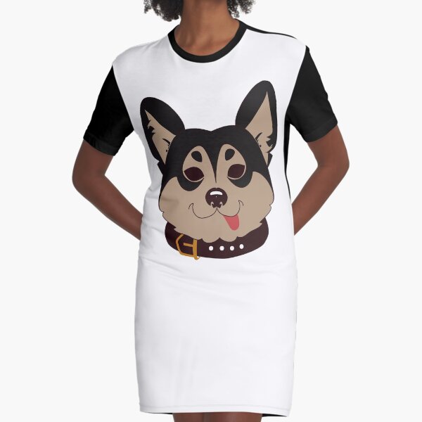 Vista previa del artículo con la obra «Cute Dog Gothic Doge», diseñado y vendido por UsserStudios.