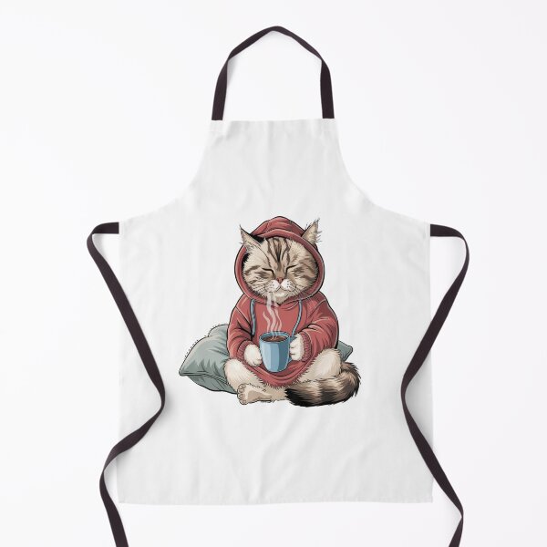 Item preview, Cozy Ragdoll Cat – Lazy Days & Warm Drinks designed and sold by Petpixy.