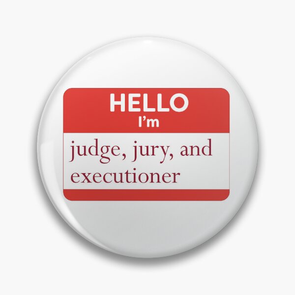 Item preview, Hola, soy juez, jurado y verdugo. designed and sold by WordyDreams.