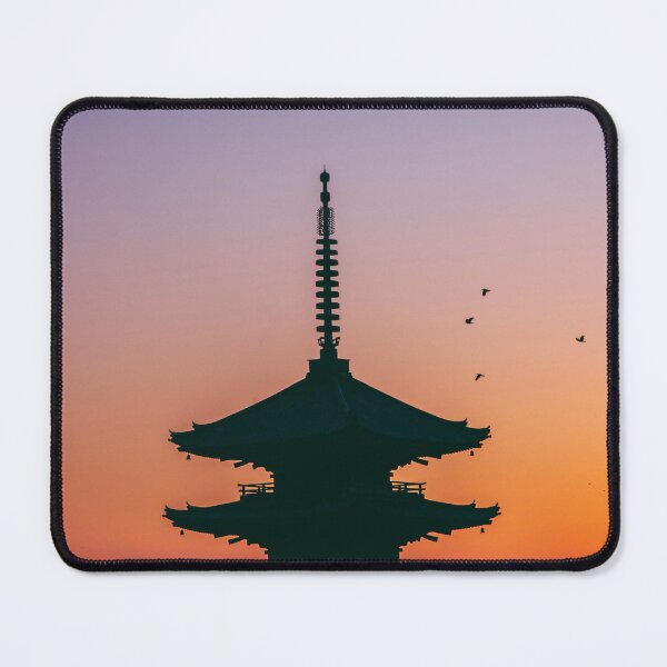 Item preview, japanese temple in the evening designed and sold by japan-one.