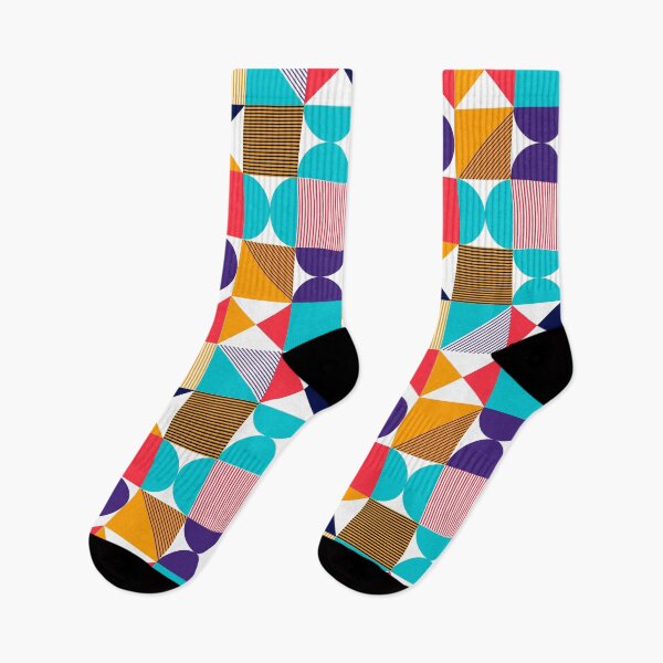 Item preview, Vibrant Geometric Patchwork Pattern designed and sold by AppliedDesigns1.