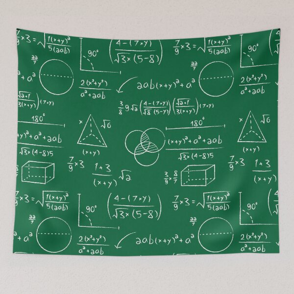 Item preview, mathematics algebra geometry equations formula designed and sold by Gossip Rag.