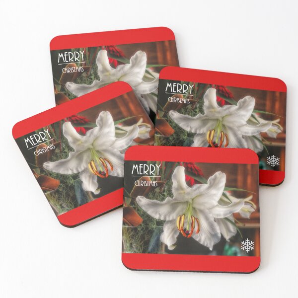 Item preview, Merry Christmas Lily designed and sold by Maria Keady.