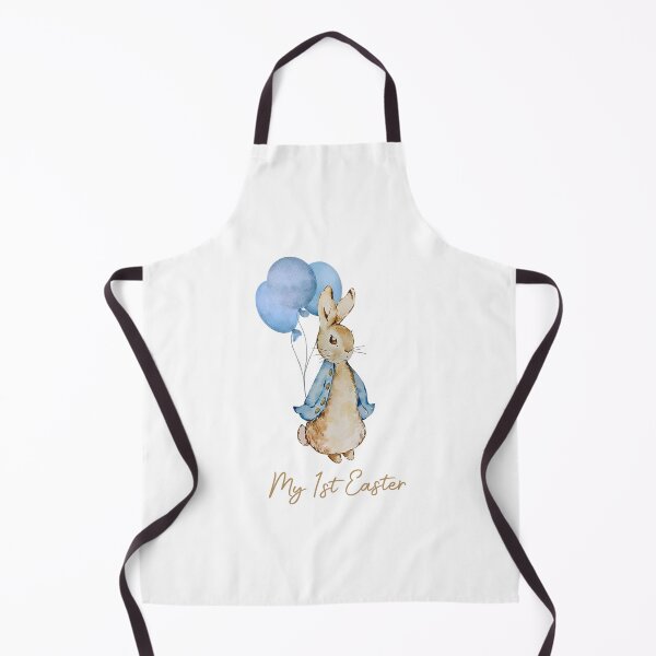Item preview, My First Easter Bunny with Blue Balloons designed and sold by JoelFox165.