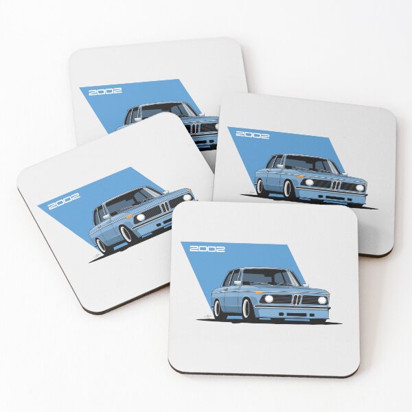 Item preview, 1968-1972 2002 Blue tii classic racer designed and sold by blackdogshop.