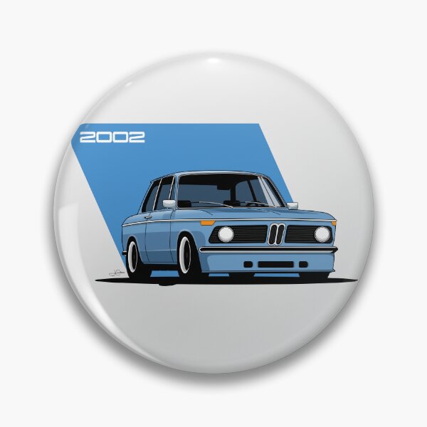 Item preview, 1968-1972 2002 Blue tii classic racer designed and sold by blackdogshop.