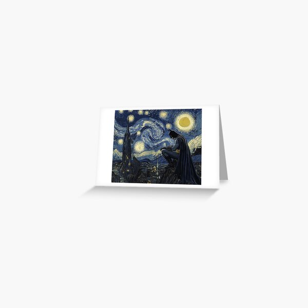 Item preview, Starry Gotham Knight designed and sold by InkDifferently.