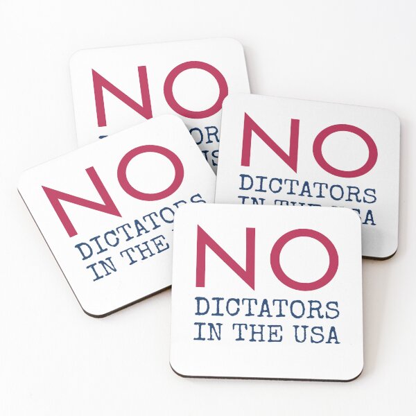 Item preview, American Democracy Defender – No Dictators in the USA  designed and sold by The Junto Shop.