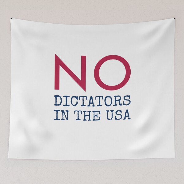 Item preview, American Democracy Defender – No Dictators in the USA  designed and sold by The Junto Shop.
