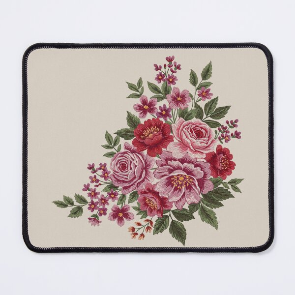 Item preview, Casa de campo vintage con flores rojas y rosas designed and sold by DaisyHouse.