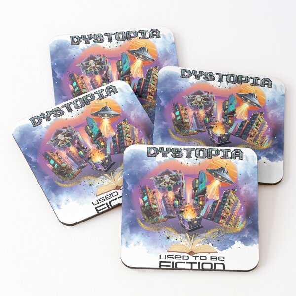 Item preview, Dystopia Used to be Fiction designed and sold by EverAfterCC.