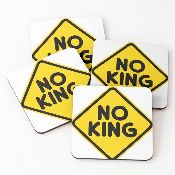 Item preview, No King - Yellow designed and sold by Mahmoud Salah.