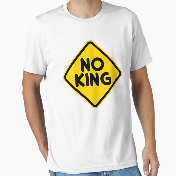 Item preview, No King - Yellow designed and sold by Mahmoud Salah.