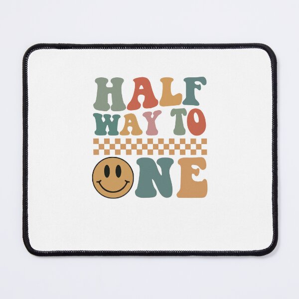Item preview, Halfway to One Retro Milestone designed and sold by JoelFox165.