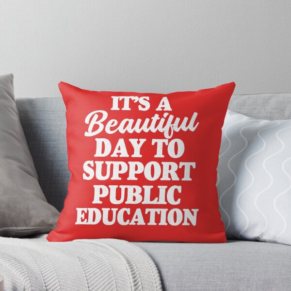 Item preview, Support Public Education - Public School Teacher - Red For Ed designed and sold by LazyLoungeCo.