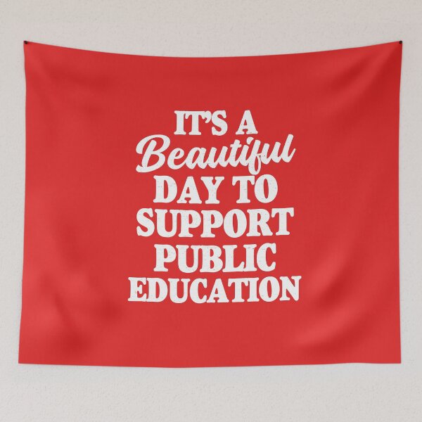 Item preview, Support Public Education - Public School Teacher - Red For Ed designed and sold by LazyLoungeCo.