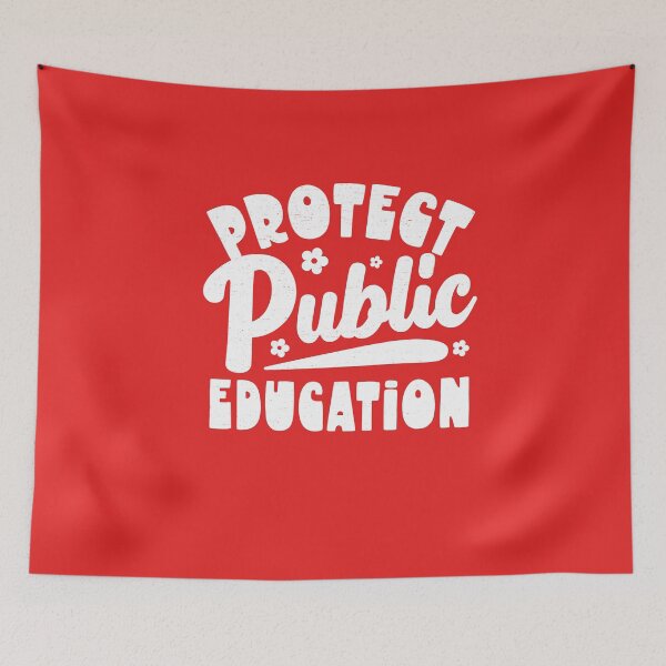 Item preview, Protect Public Education - Public School Teacher - Red For Ed designed and sold by LazyLoungeCo.