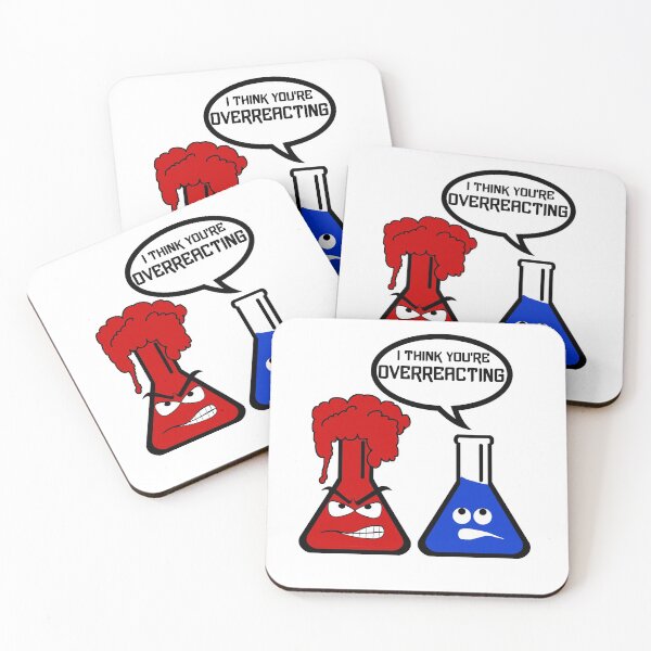 Item preview, I Think You're Overreacting - Funny Science T - Shirt designed and sold by theshirtinator.