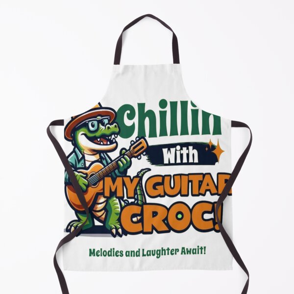 Item preview, The guitarist crocodile designed and sold by chrisinc.