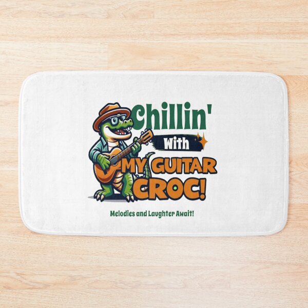Item preview, The guitarist crocodile designed and sold by chrisinc.