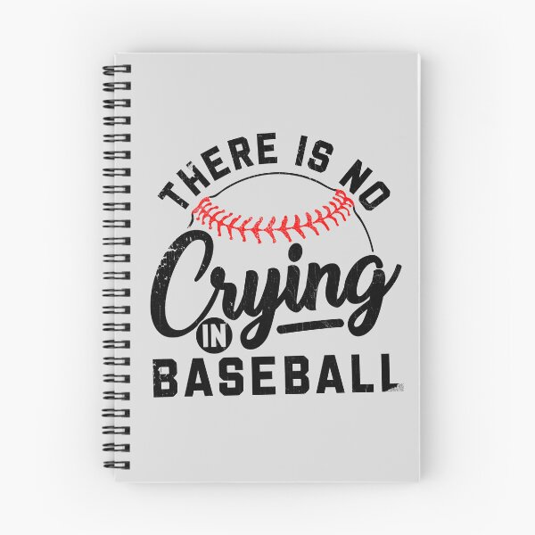 Item preview, Funny Baseball Saying - There Is No Crying In Baseball - Baseball Player designed and sold by LazyLoungeCo.