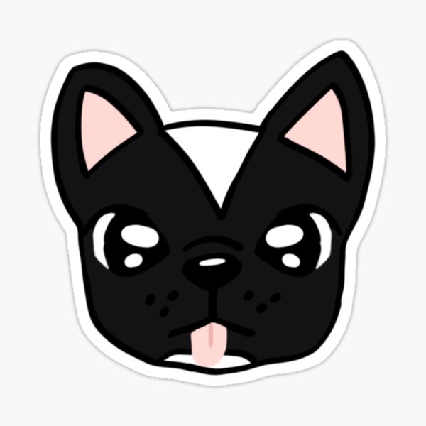 Item preview, French Bulldog Cute designed and sold by stickersbyalyx.