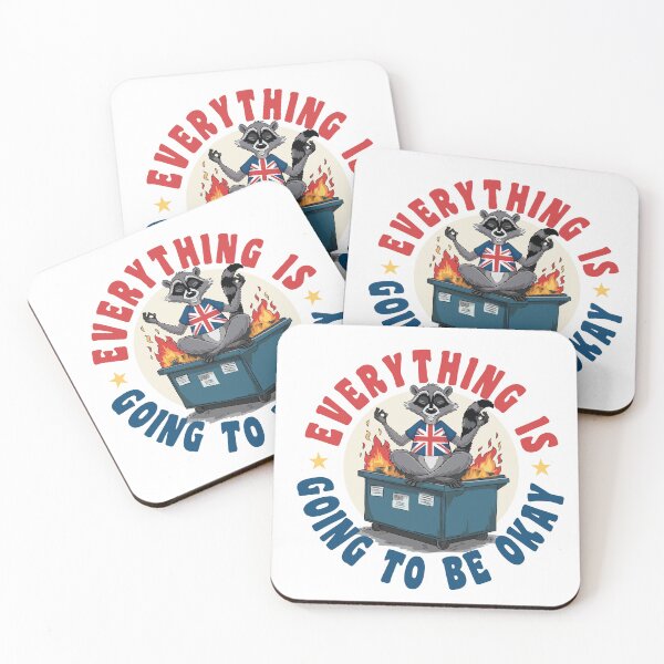 Item preview, Everything is Going to be Okay - British Edition designed and sold by TaraGbear.