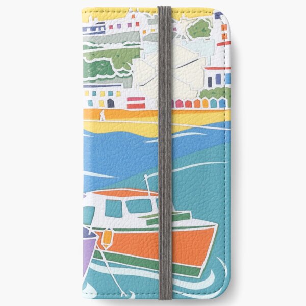 Broadstairs Beach Papercut iPhone Wallet