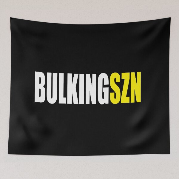 Item preview, Bulking SZN, Funny Gym Workout Fitness Motivational designed and sold by chantastical.